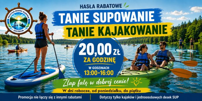 TANIE SUPOWANIE - TANIE KAJAKOWANIE