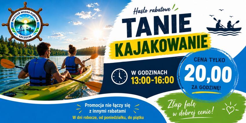 TANIE KAJAKOWANIE - TANIE SUPOWANIE