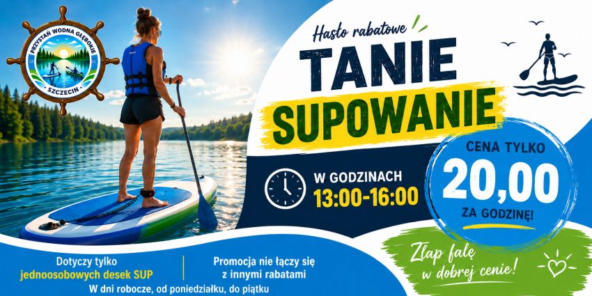 TANIE KAJAKOWANIE - TANIE SUPOWANIE