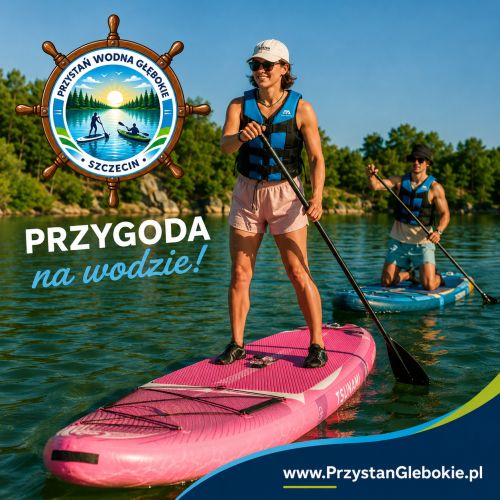 SUP jednoosobowy – rekreacyjny na Głębokim