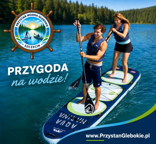 SUP dwuosobowy na Głębokim