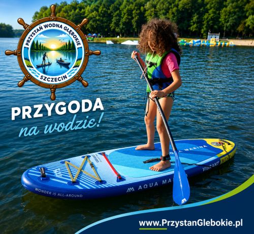 SUP dla dzieci i młodzieży na Głębokim