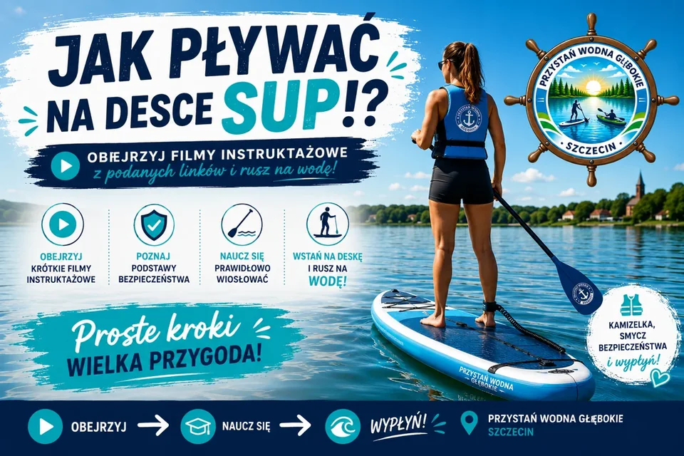 Bosman Robert radzi — zapoznaj się z zasadami pływania na desce SUP