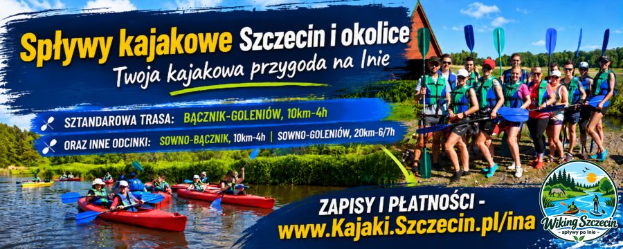 Spływy kajakowe Wiking Szczecin